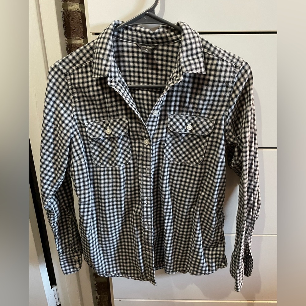 Eddie bauer checkered flannel